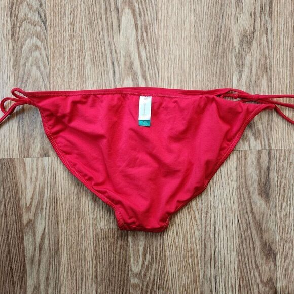 No Boundaries NB String Bikini Bottoms Women's Size XL Mix Match Red Swimwear - Picture 6 of 7